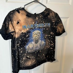 DIY Distressed Band Tee